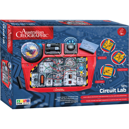 Australian Geographic 50 plus Circuit Lab STEM Toy for kids.