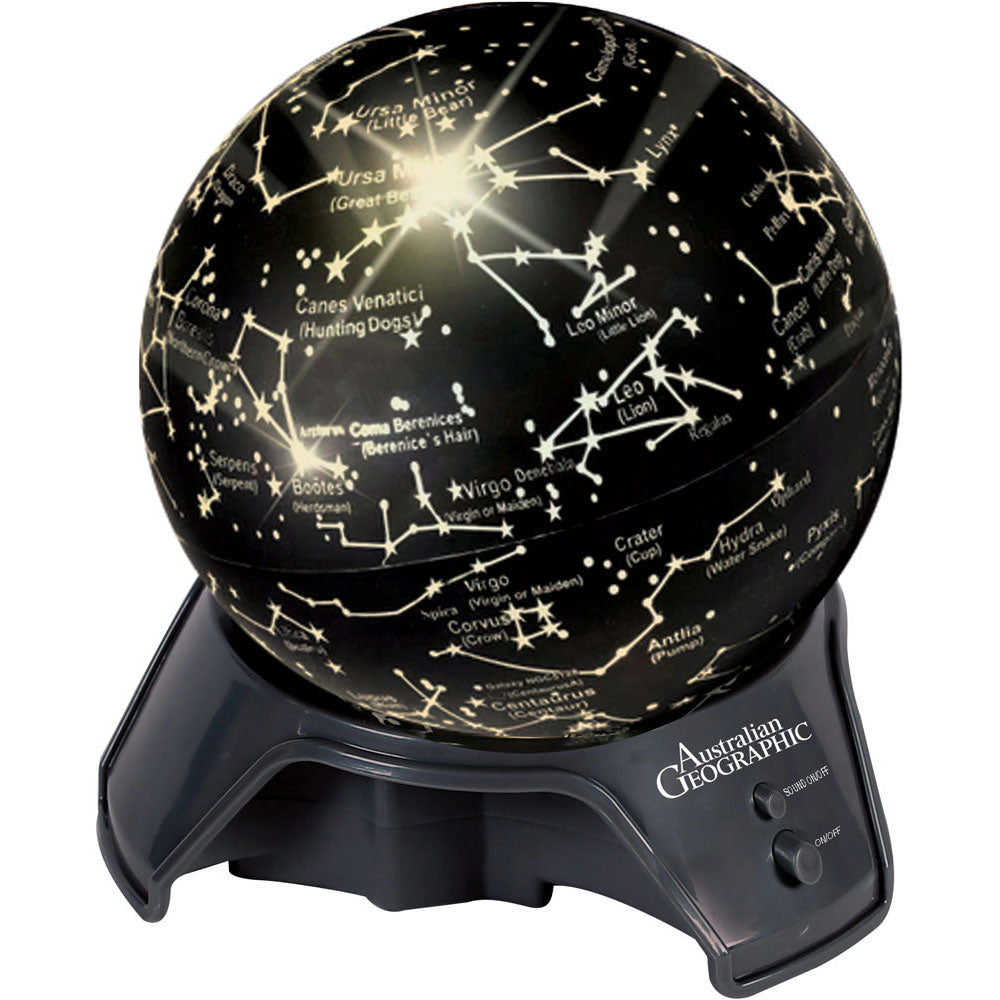 Australian Geographic Value Pack - Night Light Up Globe & Motorised Planetarium Star Globe