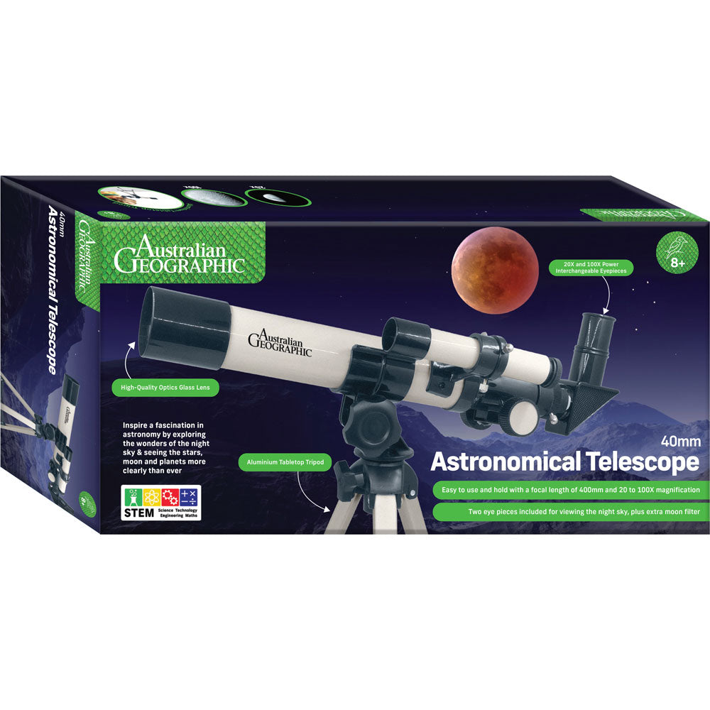 Australian Geographic 40mm Astronomical Telescope