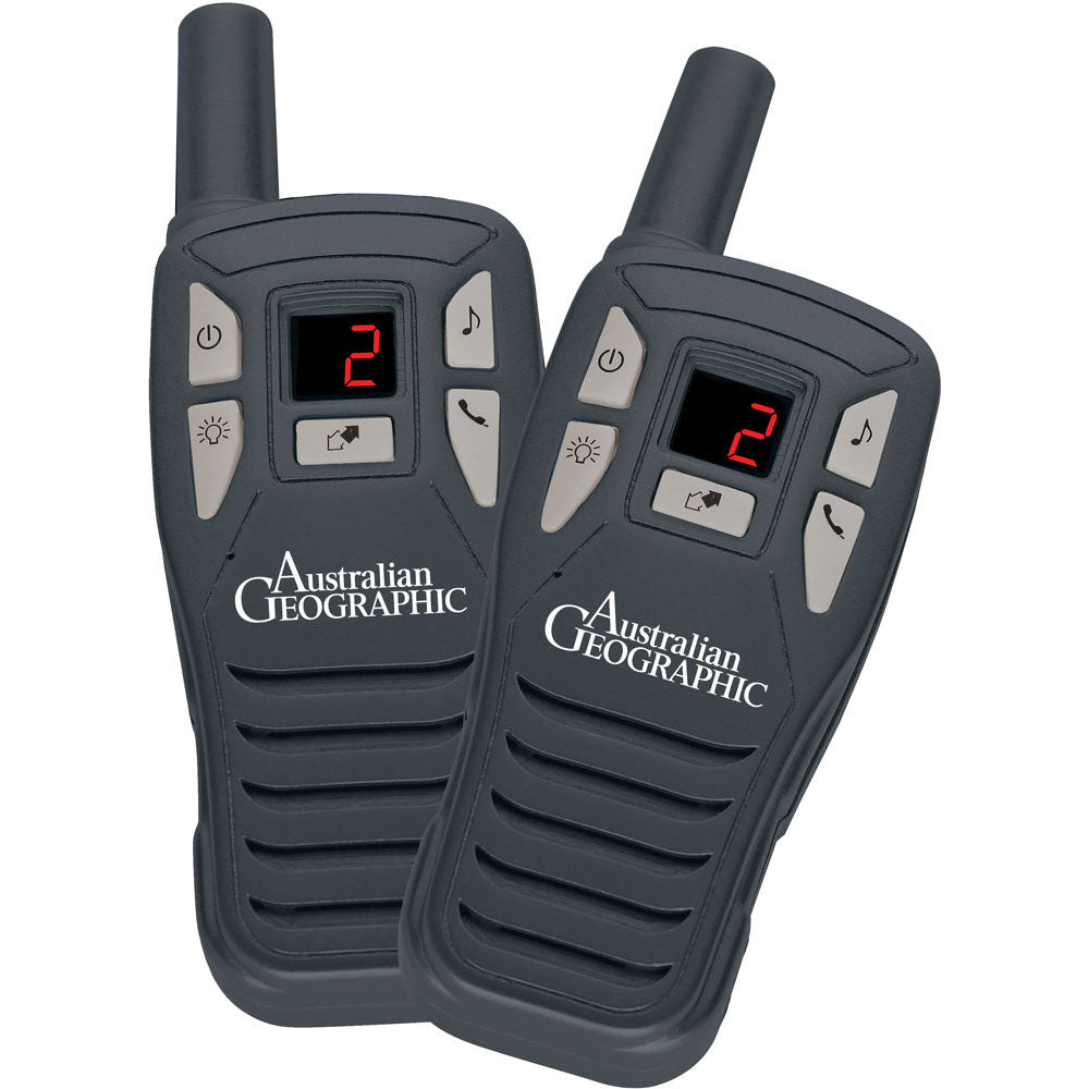 Australian Geographic Digital Walkie Talkies for kids outdoor and indoor adventures!