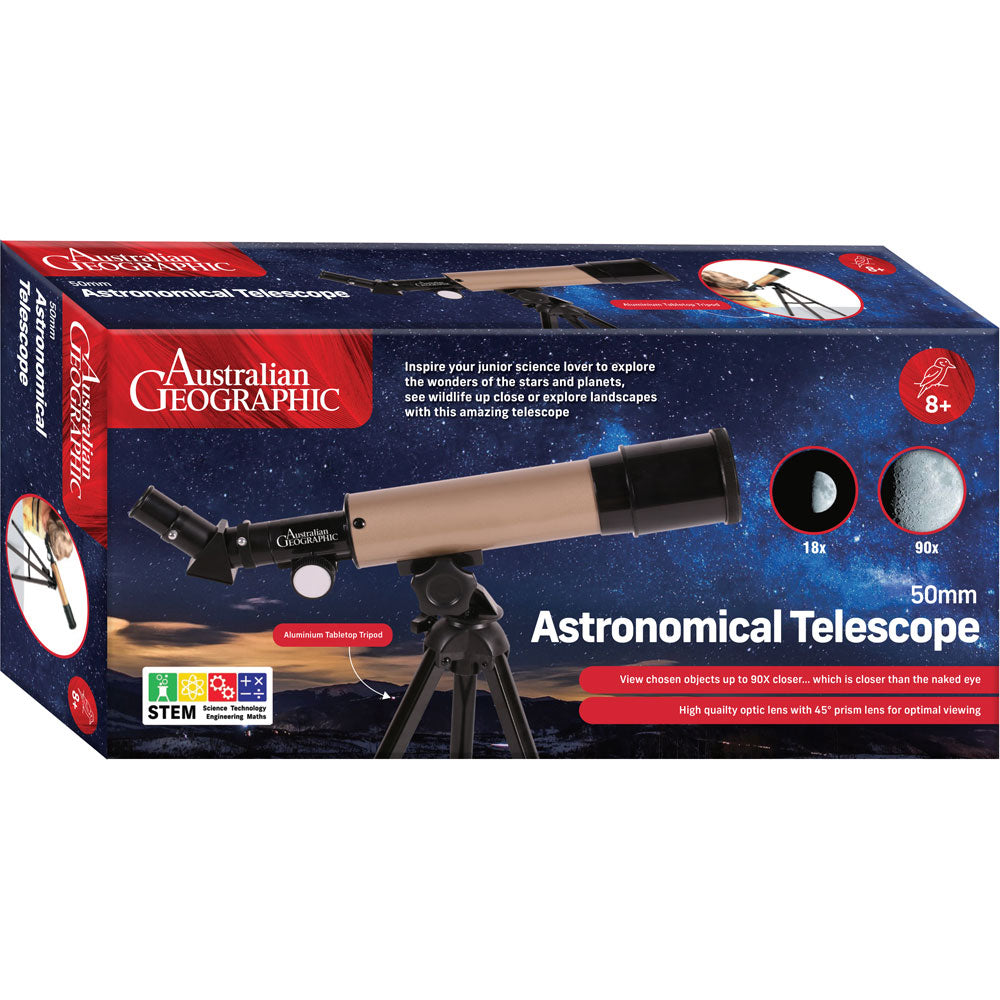 Australian Geographic 50mm Astronomical Telescope
