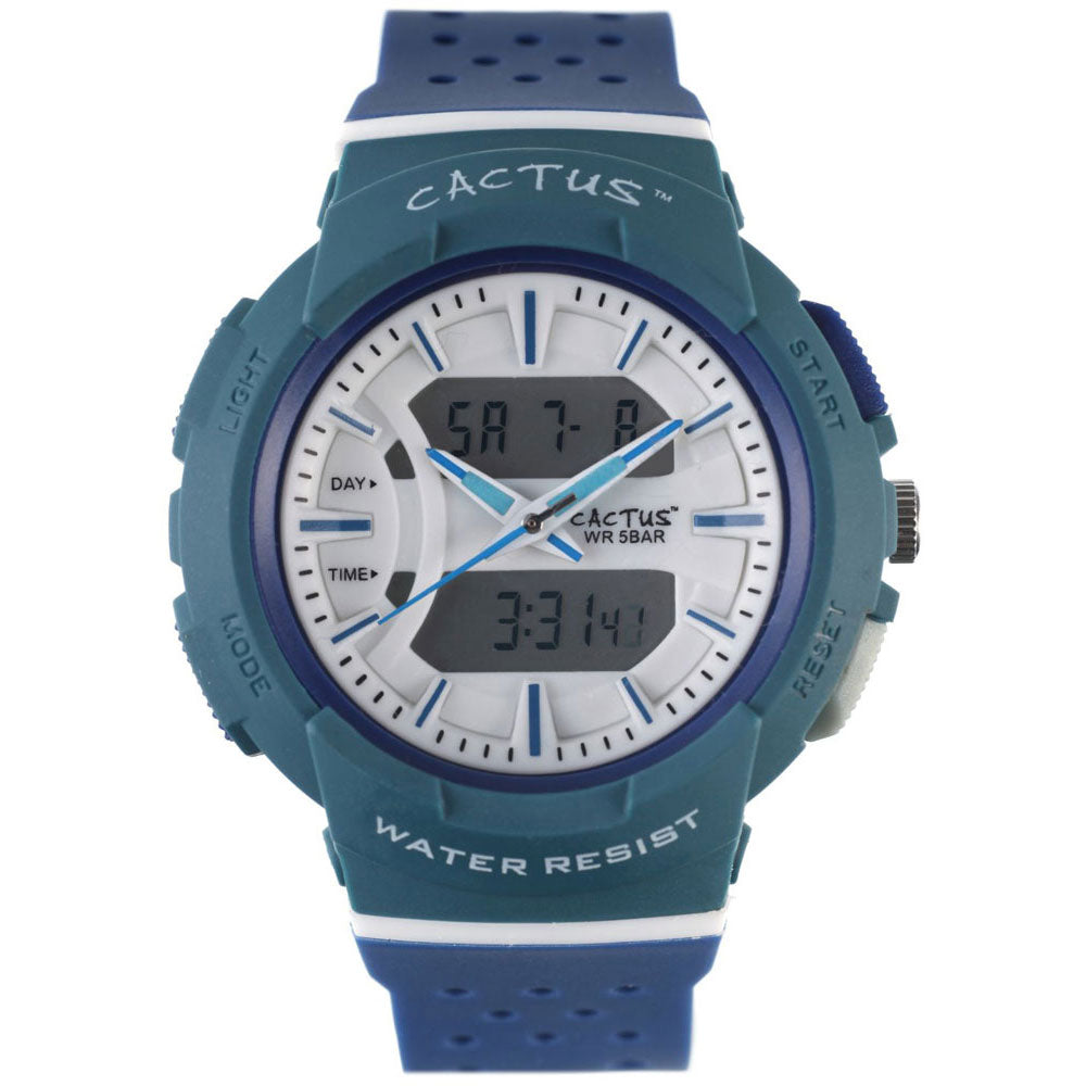 Cactus Combo Kids AnaDigi Watches Value Pack - Blue & Aqua