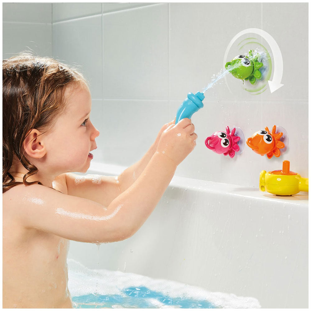 Tomy Toomies Bath Toys Value Pack - Fishing Frenzy & Tubside Tala Octopus