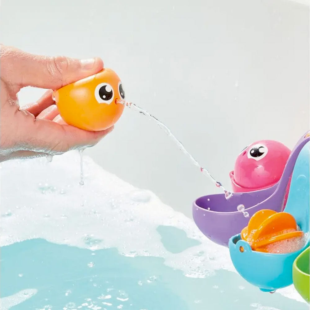 Tomy Toomies Bath Toys Value Pack - Fishing Frenzy & Tubside Tala Octopus