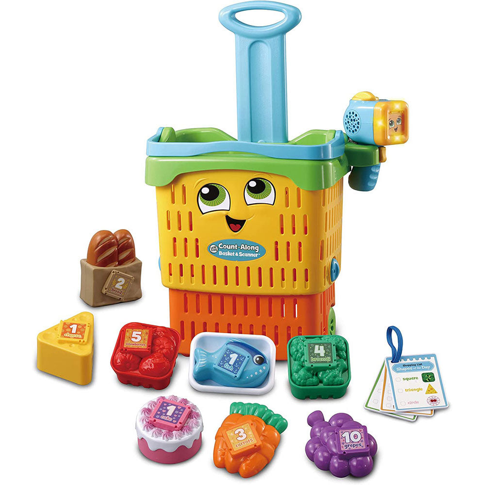 Count-Along Basket & Scanner Pretend Play Toy by LeapFrog