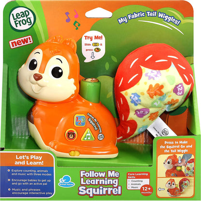 Children Educational Toys Value Pack - Pull-Along Puppy & Learning Squirrel