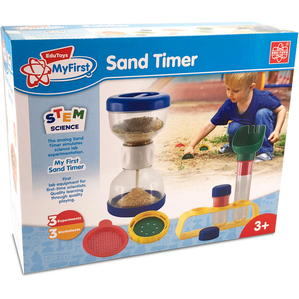 Edu-Toys My First Sand Timer & FREE Interactive Book and CD-Rom Set