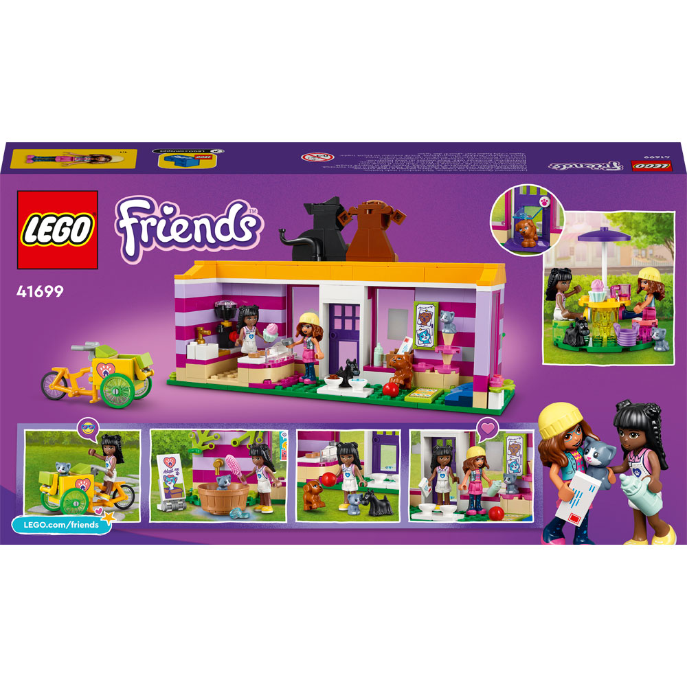 LEGO Friends 41699 Pet Adoption Cafe & FREE 30202 Smoothie Stand