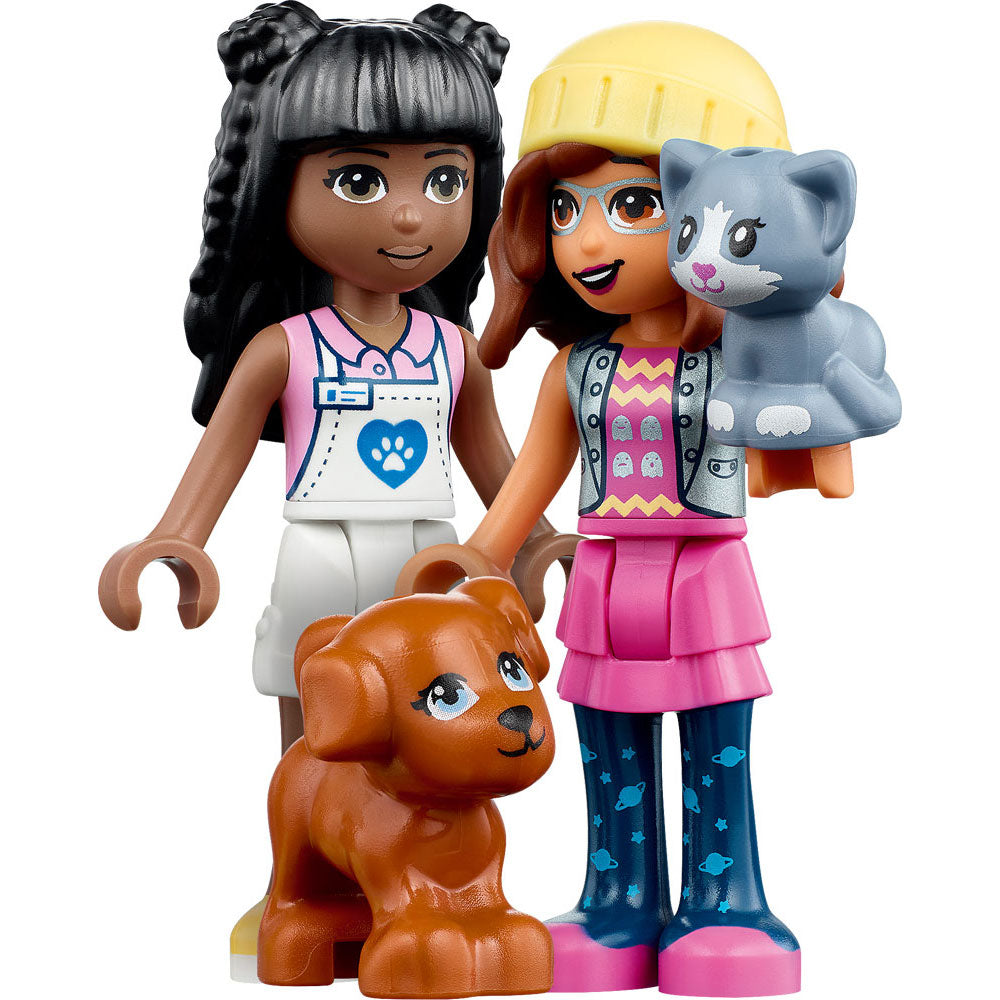 LEGO Friends 41699 Pet Adoption Cafe & FREE 30202 Smoothie Stand