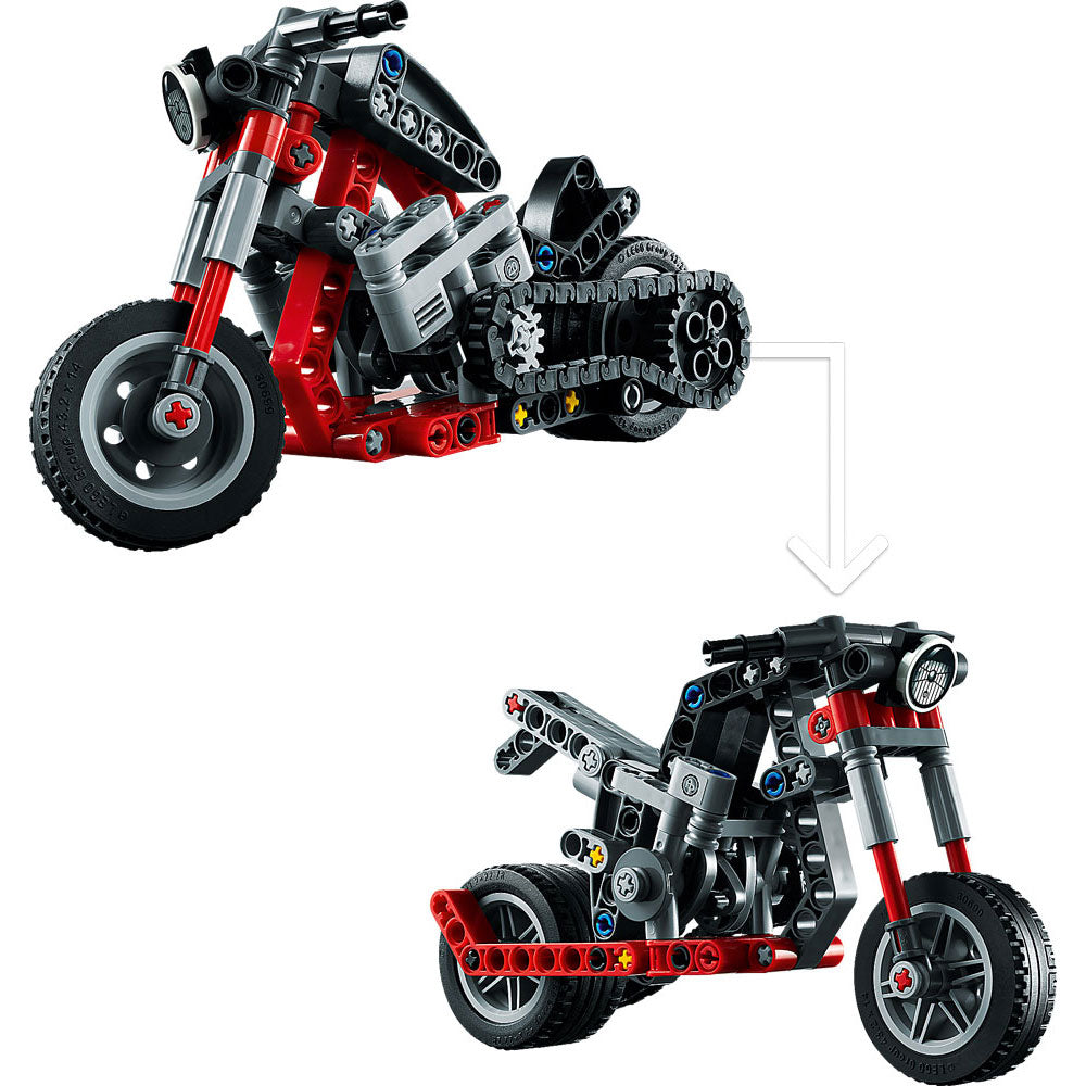 LEGO Value Pack - Technic 42132 Motorcycle & City 60392 Police Bike Car Chase