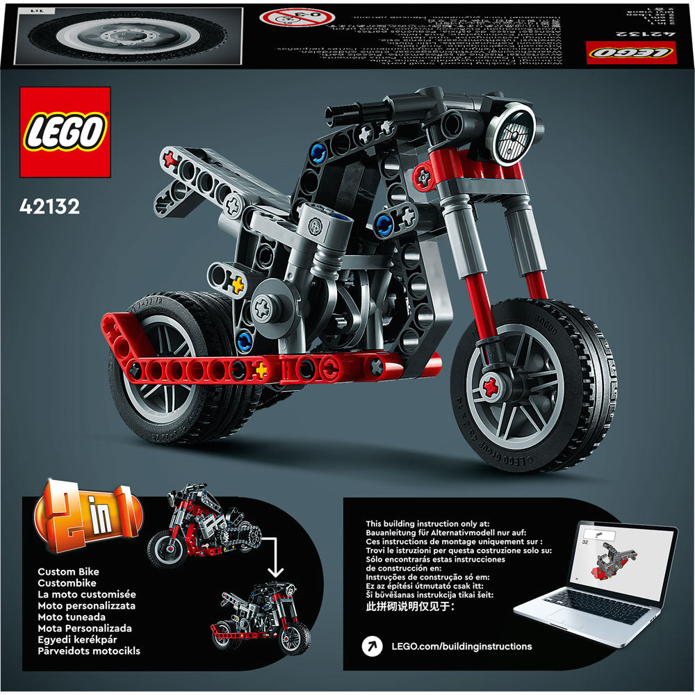 LEGO Value Pack - Technic 42132 Motorcycle & City 60392 Police Bike Car Chase