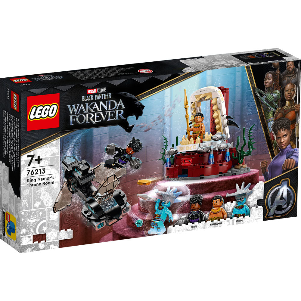 LEGO Marvel Value Pack - 76207 Attack on New Asgard & 76213 King Namor’s Throne Room