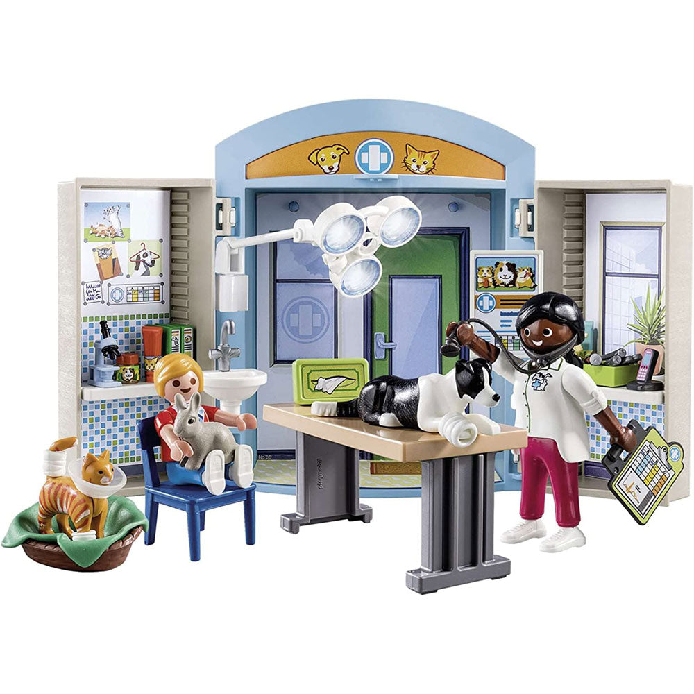 Playmobil City Value Pack - Police Station & Vet Clinic