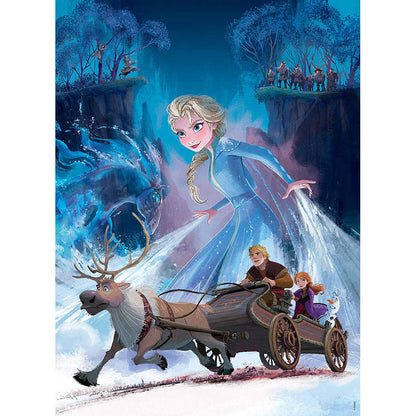 Ravensburger 200pc Puzzles Value Pack - Cosmic Exploration & Disney Princess Frozen 2 The Mysterious Forest