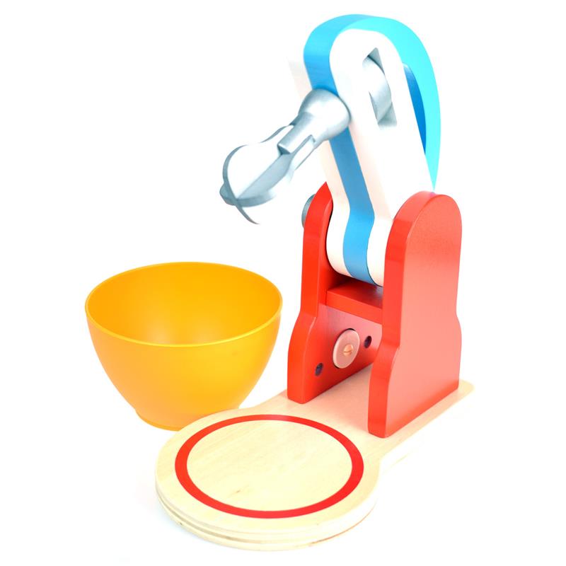 Tooky Toy Wooden Pretend Play Mixer & FREE Toaster