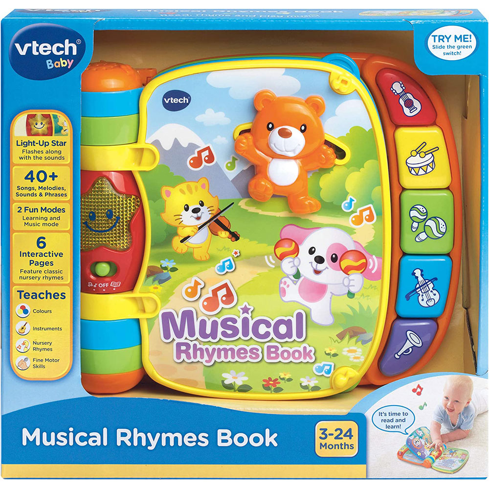 VTech Value Pack - Musical Rhymes Book & Four Seasons Dress-Up Book