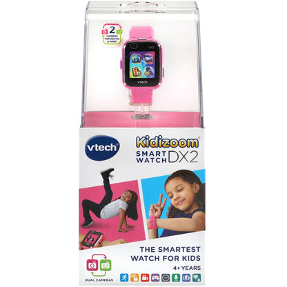 Pink Kidizoom DX2 Smart Watch from VTech for 4-12 year old girls