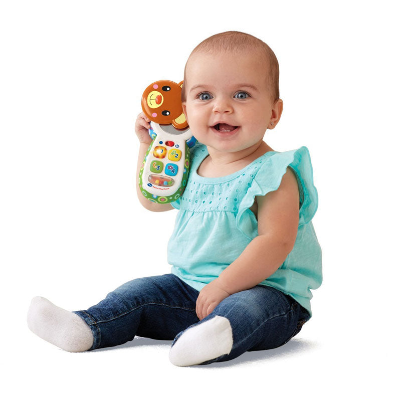 VTech Peek and Play Phone for kids aged 3-24 months