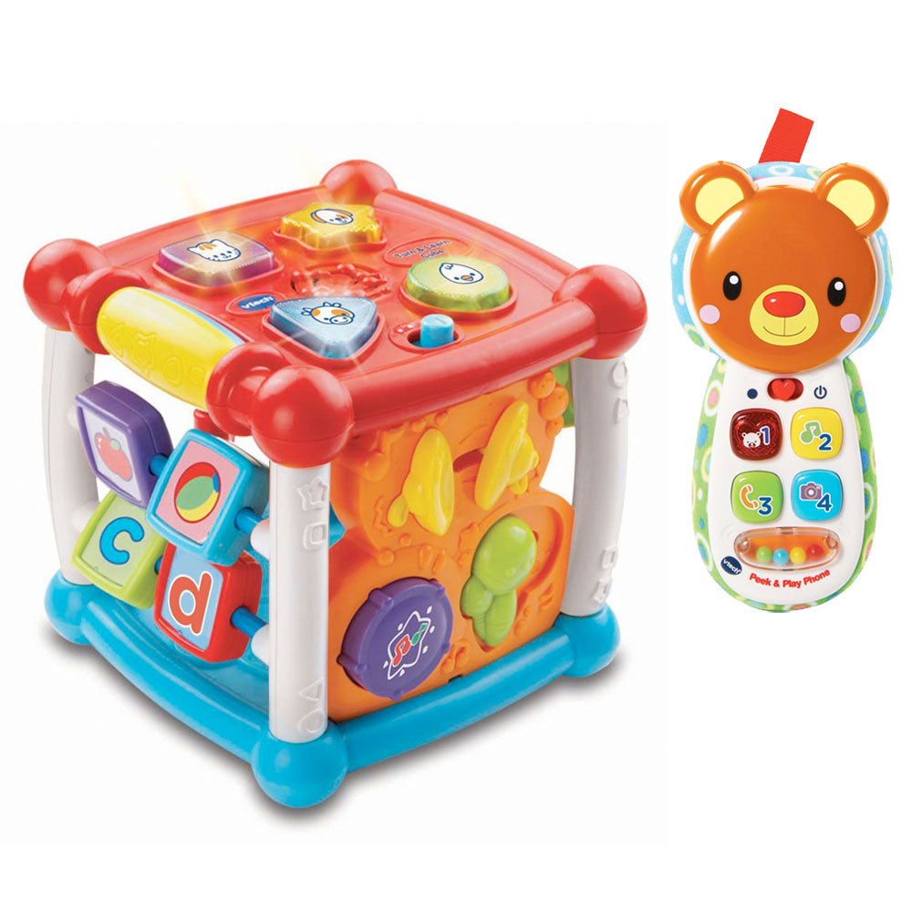 VTech Baby Learning Toys Value Pack Cube Phone Yogee Toys