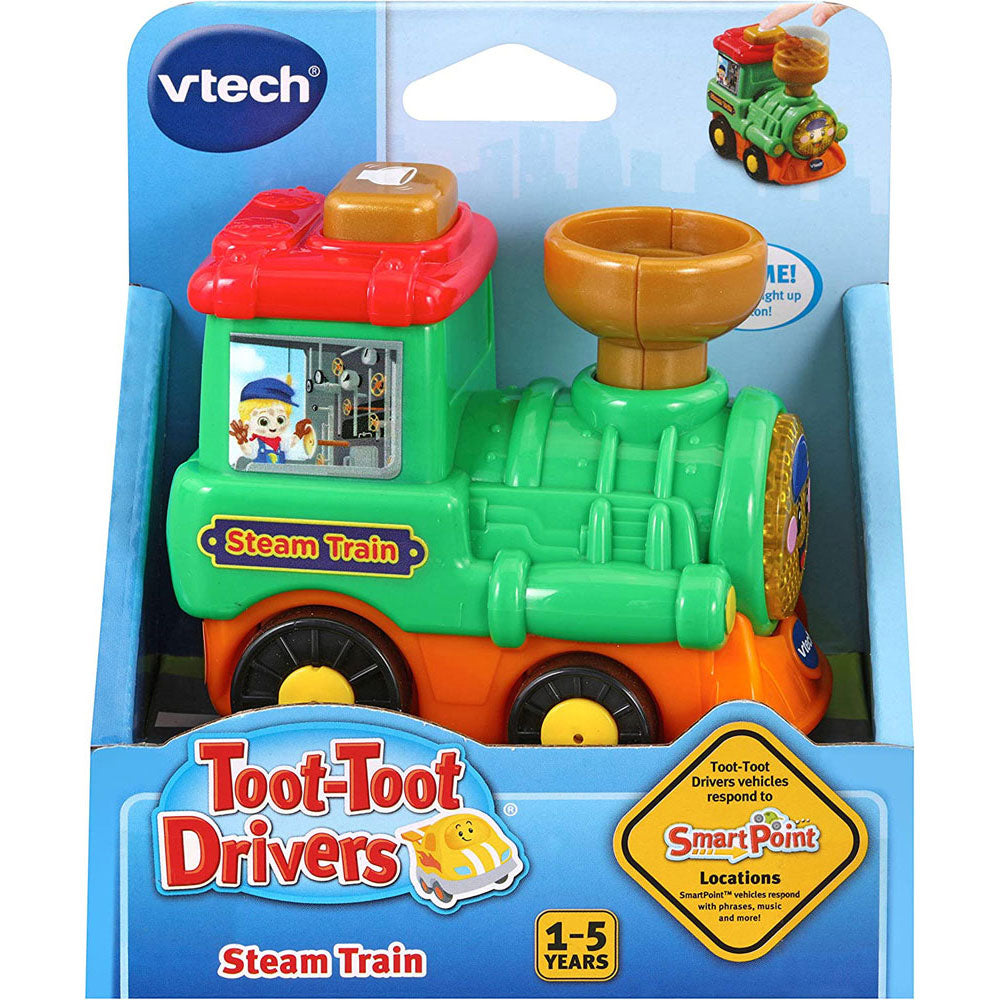 VTech Toot-Toot Drivers Vehicles Steam Train for kids in box packaging