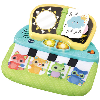 VTech Musical Toys Value Pack - Tummy Time Piano & Shaking Sounds Tambourine