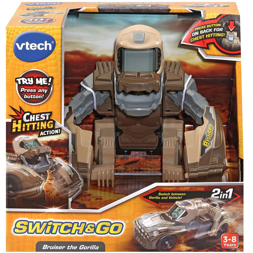 Switch & Go Bruiser The Gorilla Transforming Toy by VTech