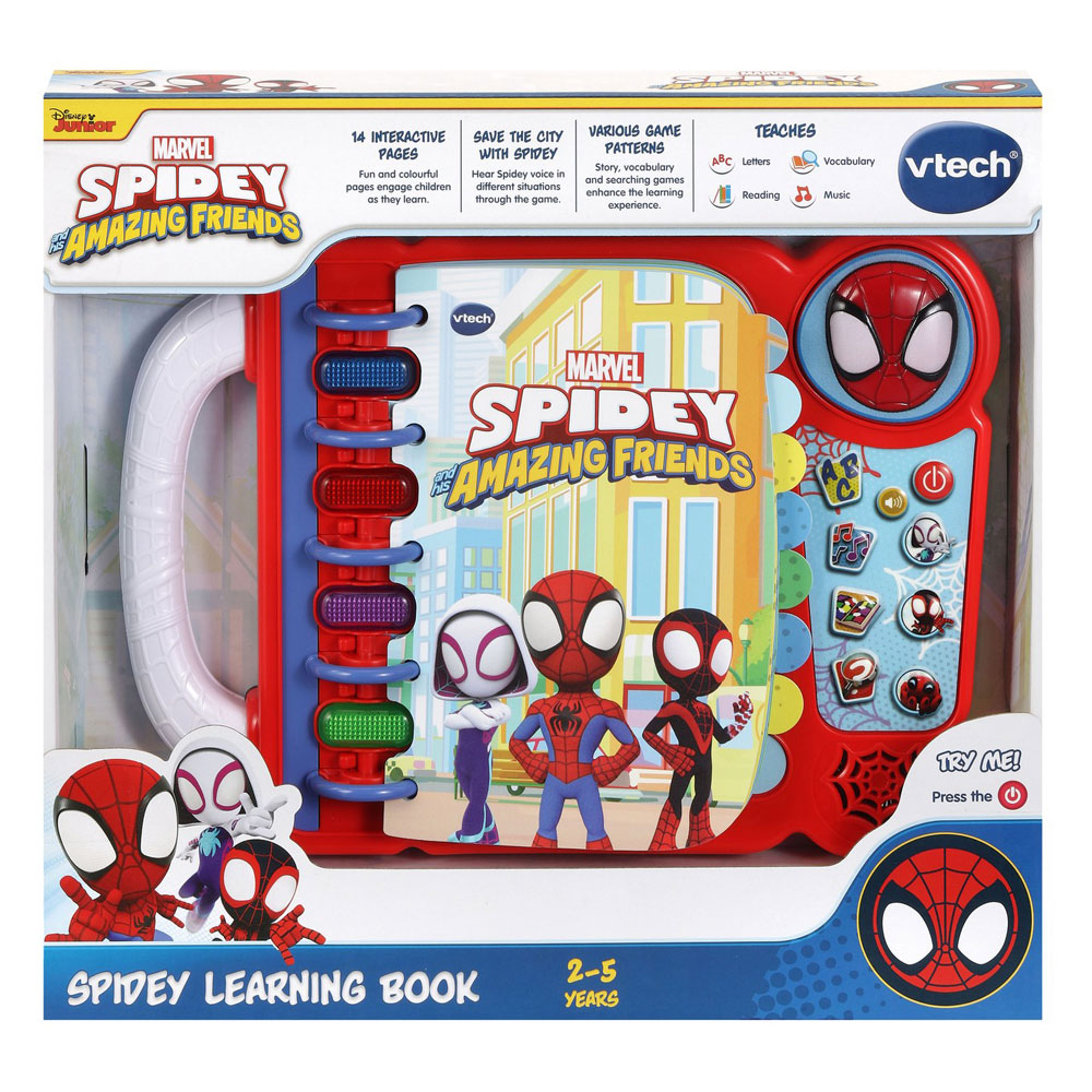 VTech Marvel Spidey Value Pack - Learning Book & Watch