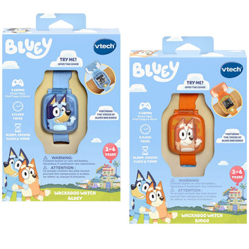 Bluey and Bingo Wackadoo Watches by VTech Value Pack 