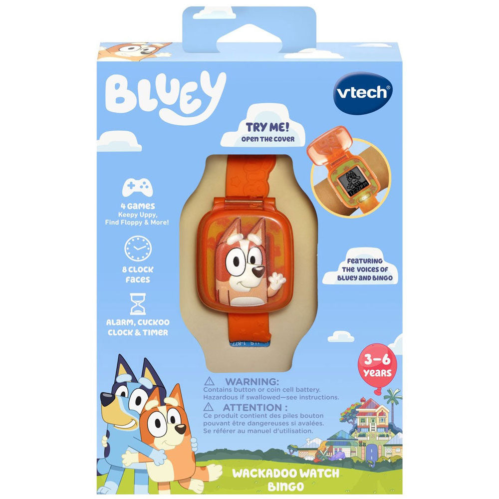 VTech Bluey Wackadoo Watches Value Pack - Bluey & Bingo