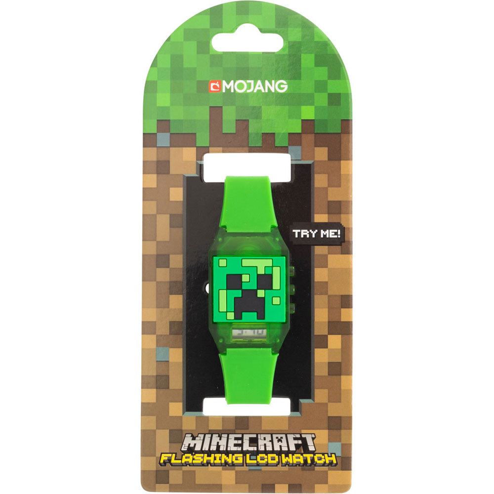 You Monkey Minecraft Watches Value Pack - Flashing LCD & Time Teacher