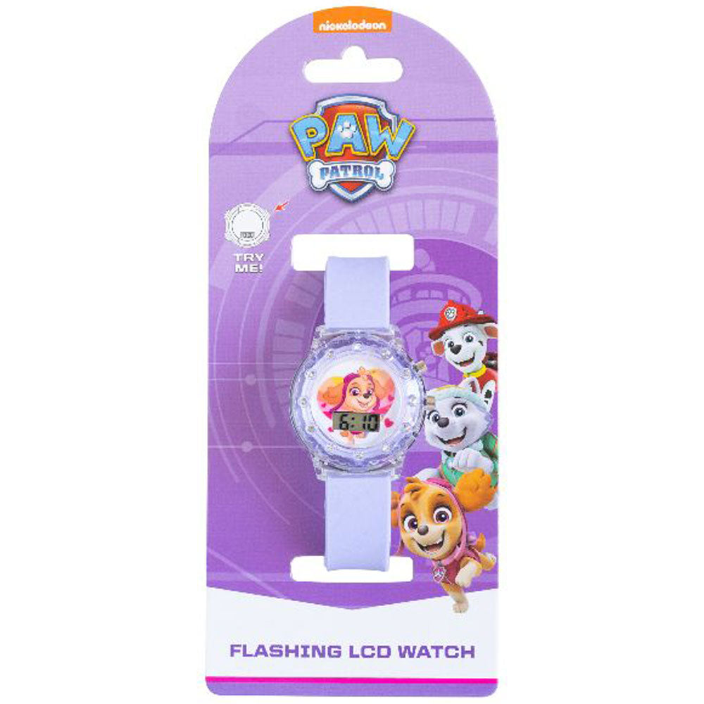 You Monkey Flashing Light Up Digital LCD Watches Value Pack - Frozen & Paw Patrol Skye