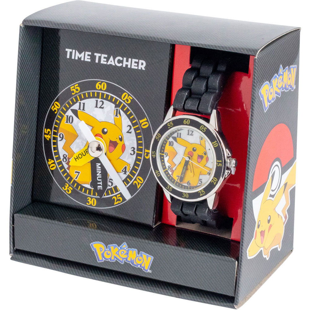 You Monkey Time Teacher Watches Value Pack - Spider-Man & Pokemon Pikachu