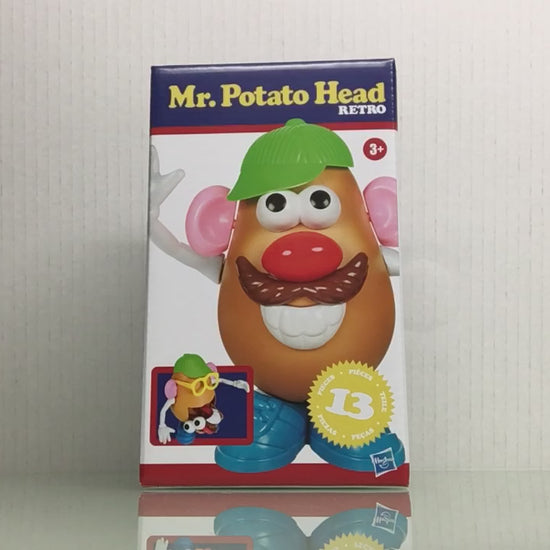It’s a mash from the past with this Mr. Potato Head Retro figure inspired by the 1980s edition