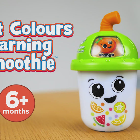 Fruit Colours Learning Smoothie Baby Toy by LeapFrog with fruit-themed sing-along songs and music