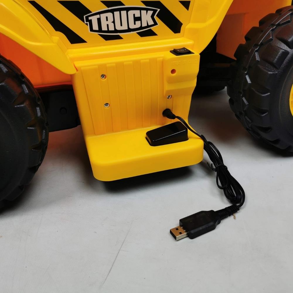 Aussie Baby Kids Electric Ride-On Car Digger Excavator