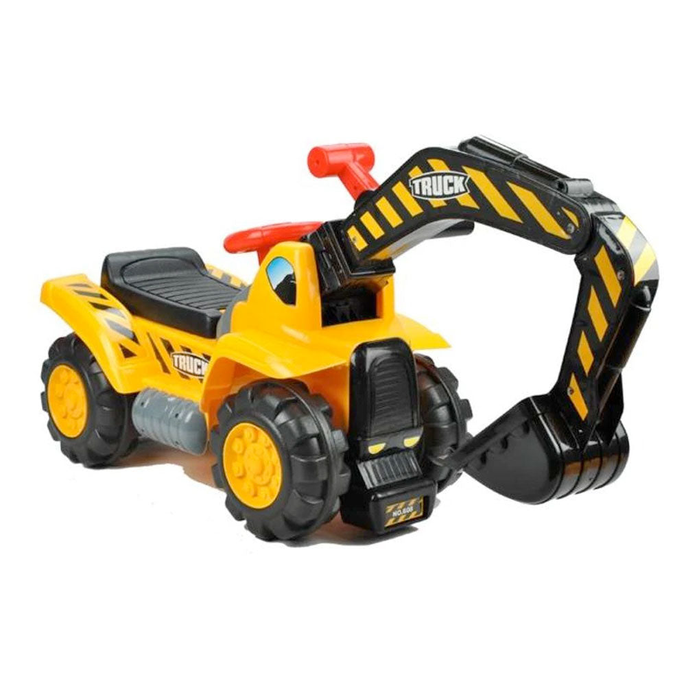 Aussie Baby Kids Excavator Digger Ride-On Toy Truck with Sound