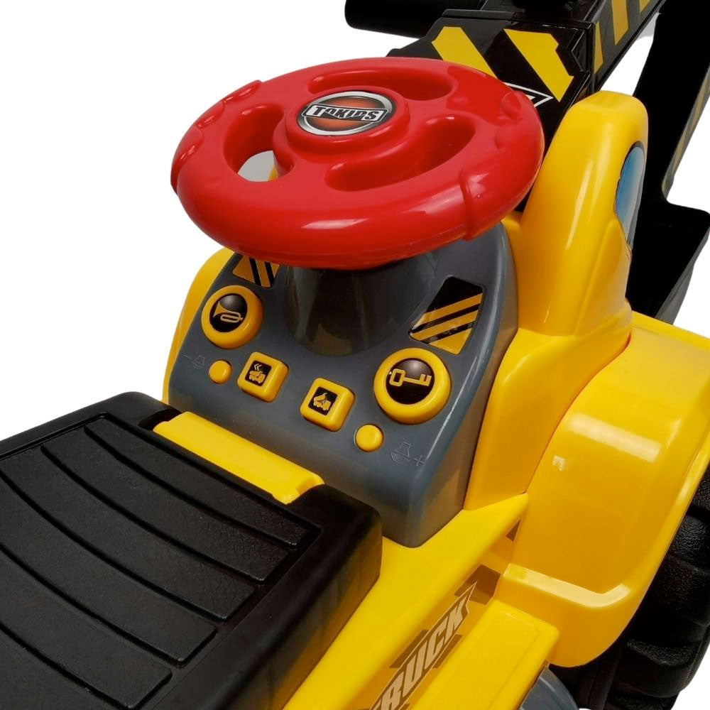 Aussie Baby Kids Excavator Digger Ride-On Toy Truck with Sound
