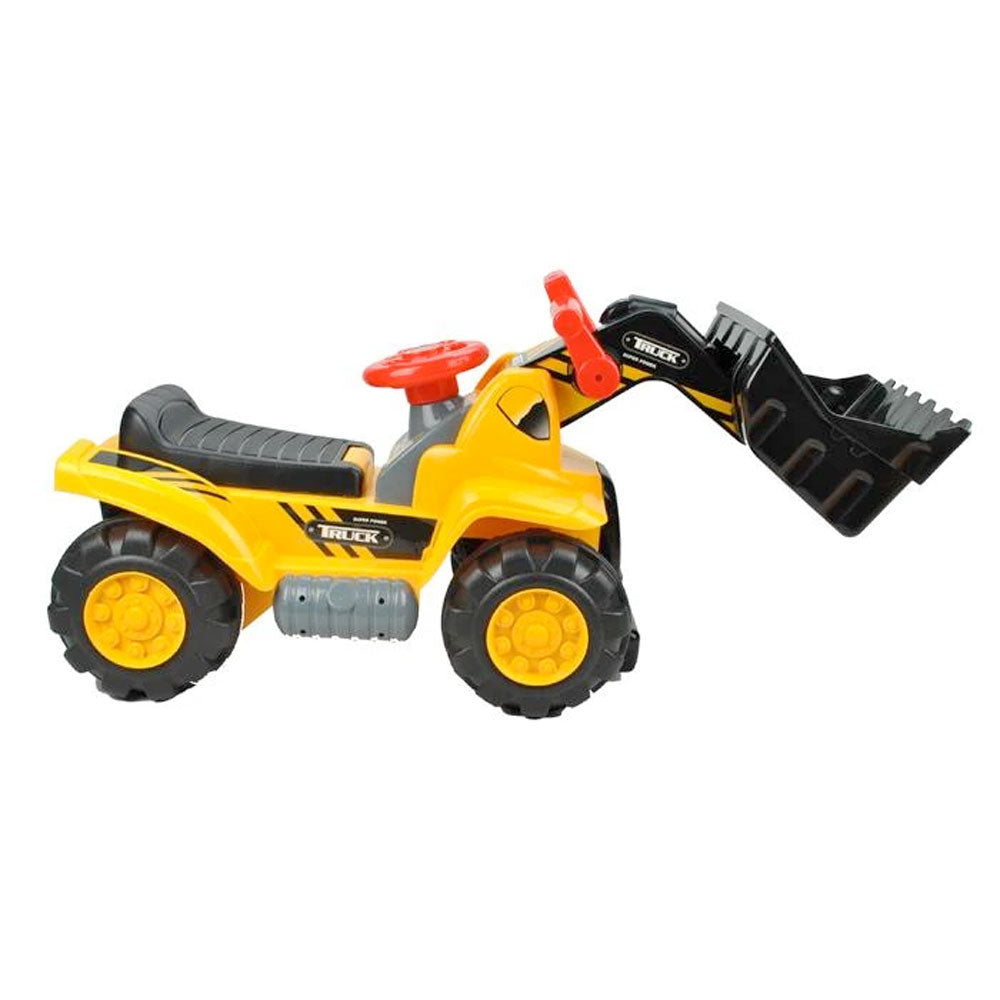 Aussie Baby Kids Bulldozer Digger Ride-On Toy Truck with Sound