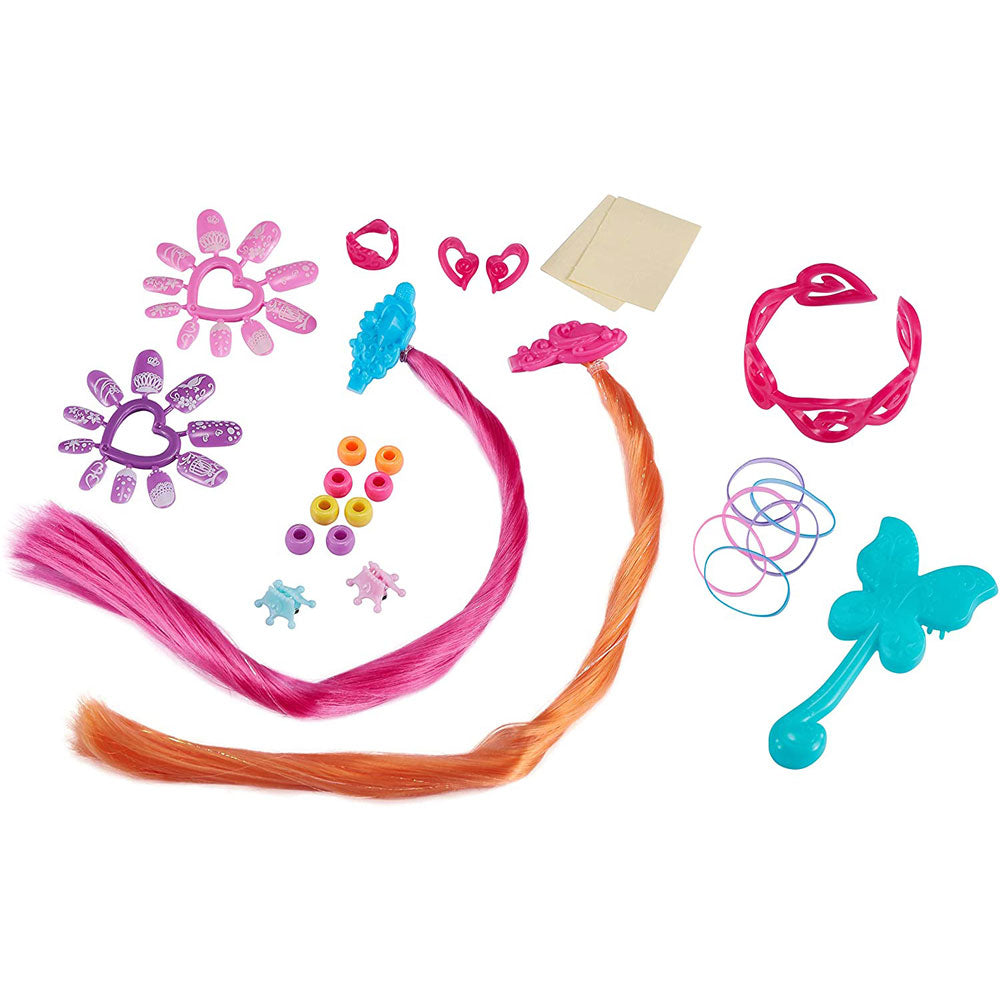 Zuru Sparkle Girlz Styling Doll Head with Fantasy Nail Design
