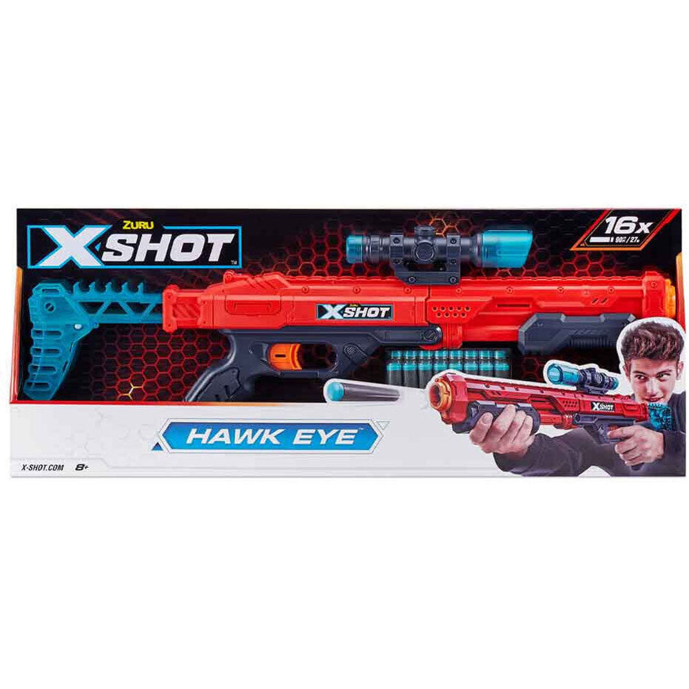 [DISCONTINUED] Zuru X-Shot Excel Hawk Eye Dart Shooter with 16 Darts