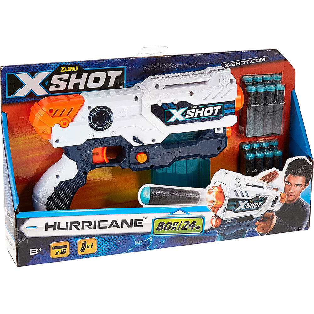 Zuru X-Shot Excel Hurricane Blaster with 16 Darts