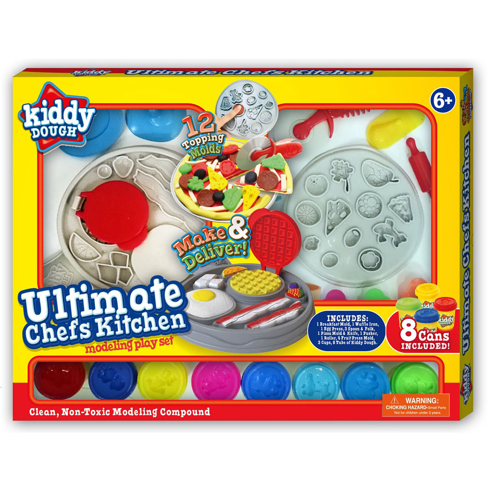 Creative Kids Kiddy Dough Ultimate Chefs Kitchen Modelling Playset