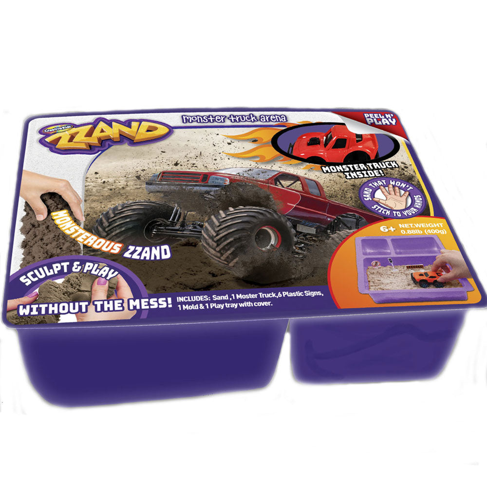 Creative Kids Zzand Sand Play Monster Truck Arena Sculpt & Play Set