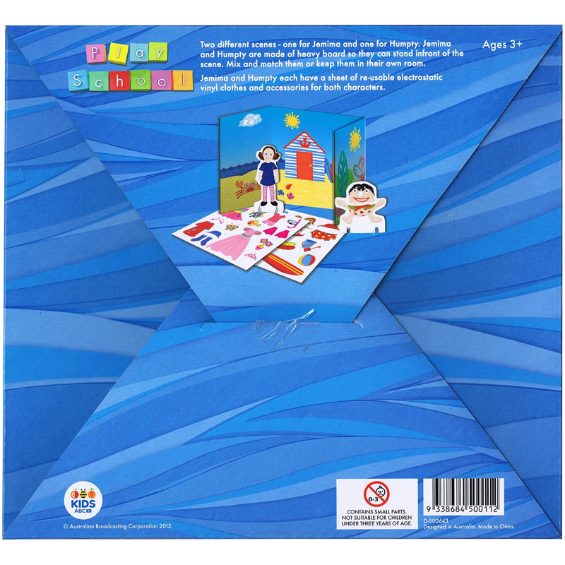 Play School Paper Dolls