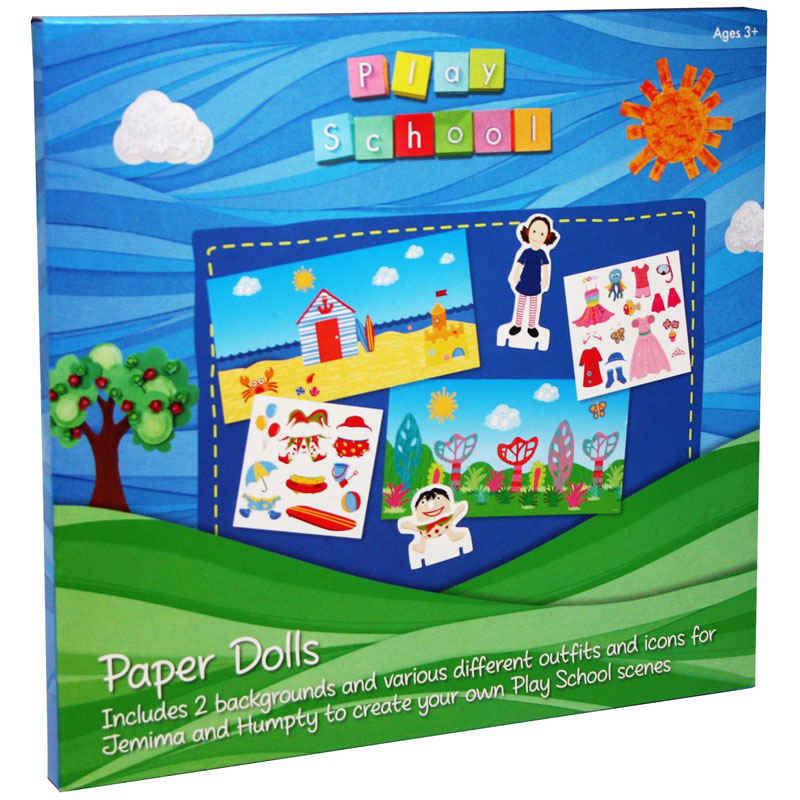 Play School Paper Dolls