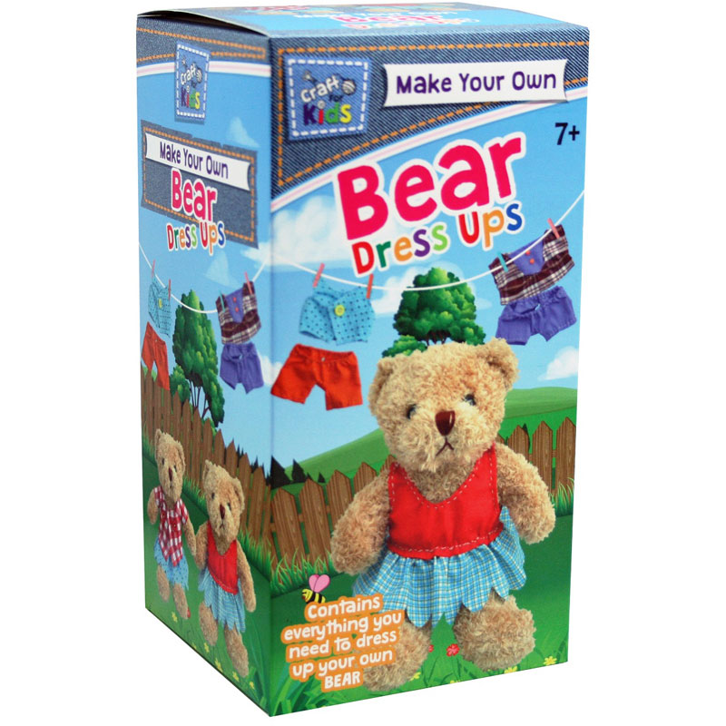 Craft for Kids Make Your Own Bear Dress ups