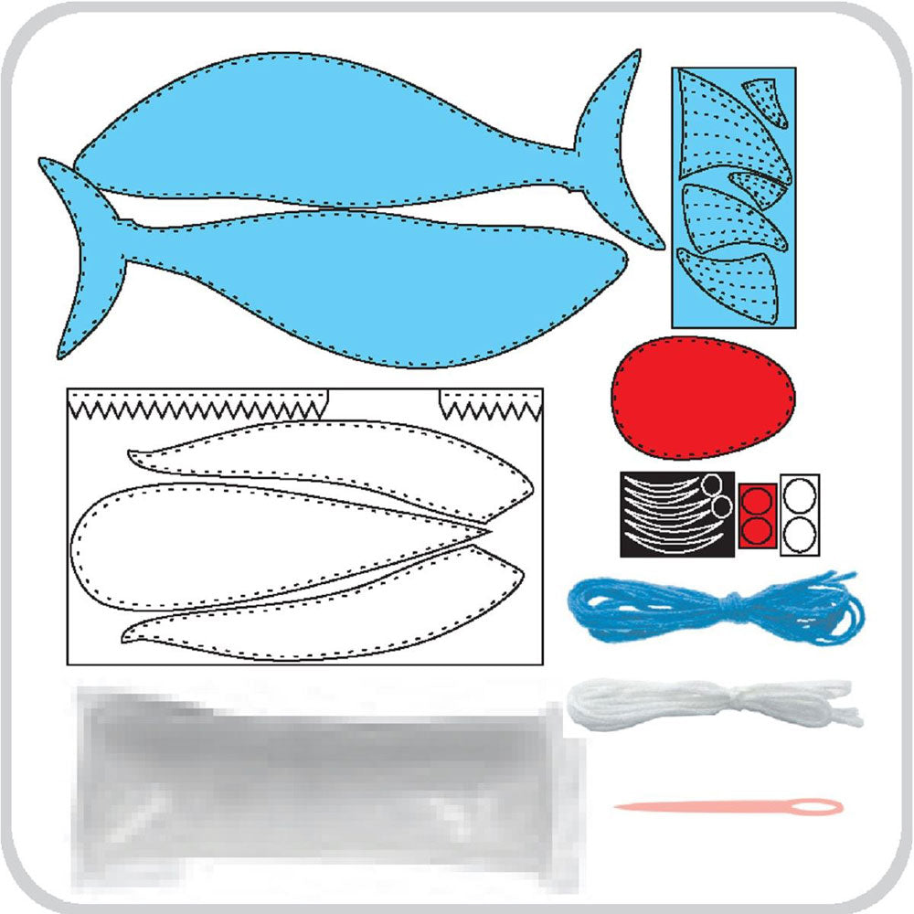 Craft for Kids Make Your Own Value Pack: Unicorn + Shark