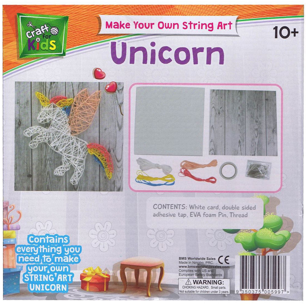Craft for Kids Make Your Own String Art Value Pack: Unicorn + Flamingo