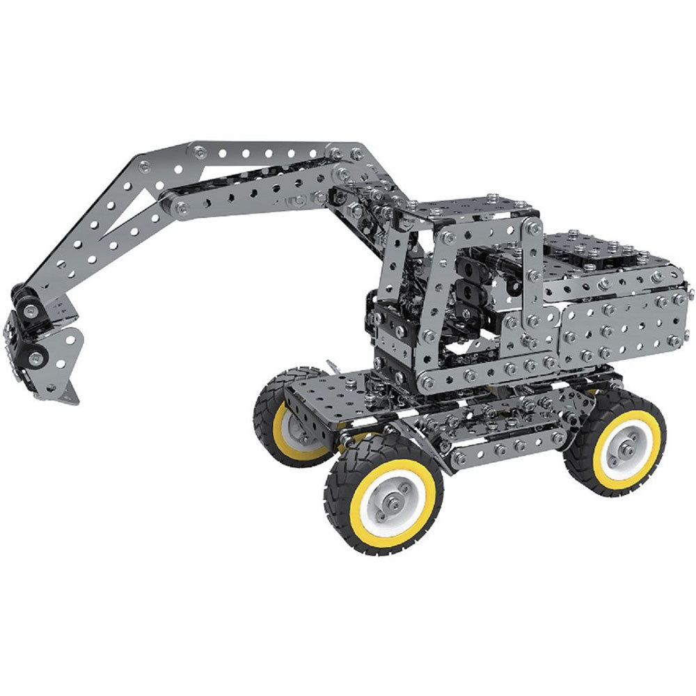Construct-It DIY Mechanical Kits - Platinum X Super Excavator
