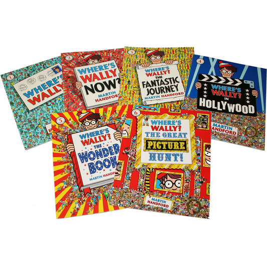 [DISCONTINUED] Where's Wally 6 Book Pack